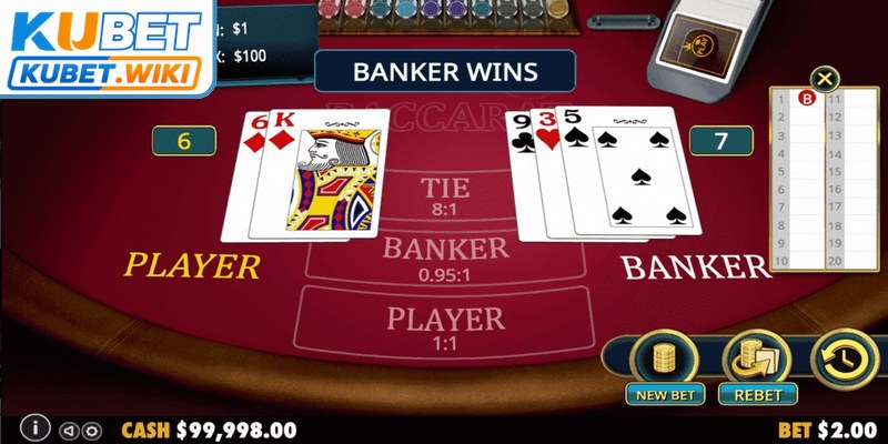 Đánh theo xu hướng cược Baccarat của đám đông rất hiệu quả
