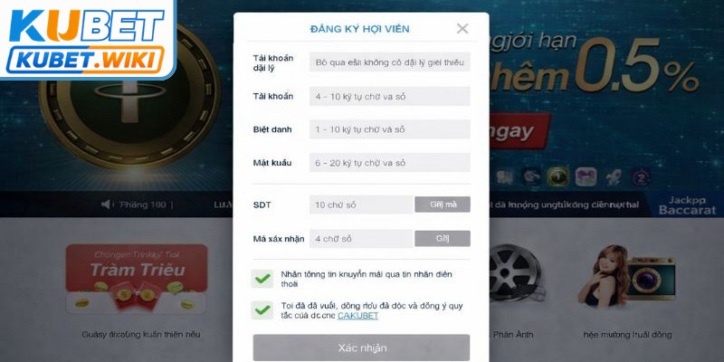 Chỉ truy cập và đăng ký tài khoản qua link chính chủ cung cấp