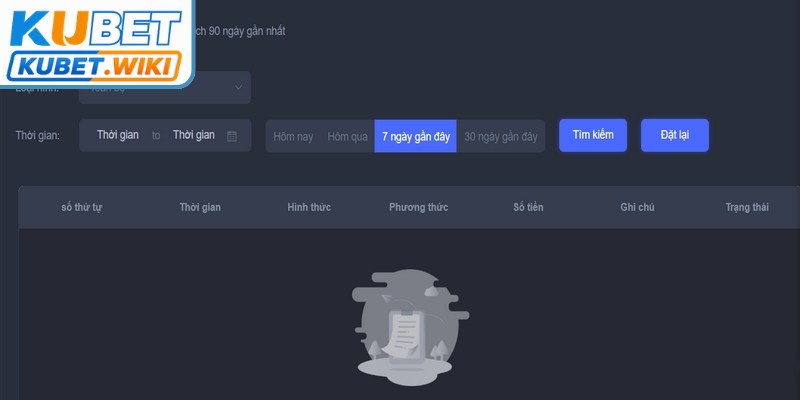 Rút tiền Kubet vô cùng siêu tốc nhờ cơ chế minh bạch và bảo mật