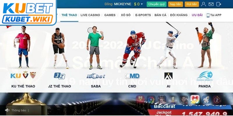 Thể thao ngày càng chiếm trọn cảm tình trong cộng đồng giải trí